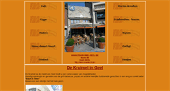 Desktop Screenshot of dekruimelgeel.be